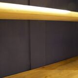 Buffet two body renovated, veneer in olive wood
