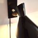 Light fixture, metal wall sconce, 1960s