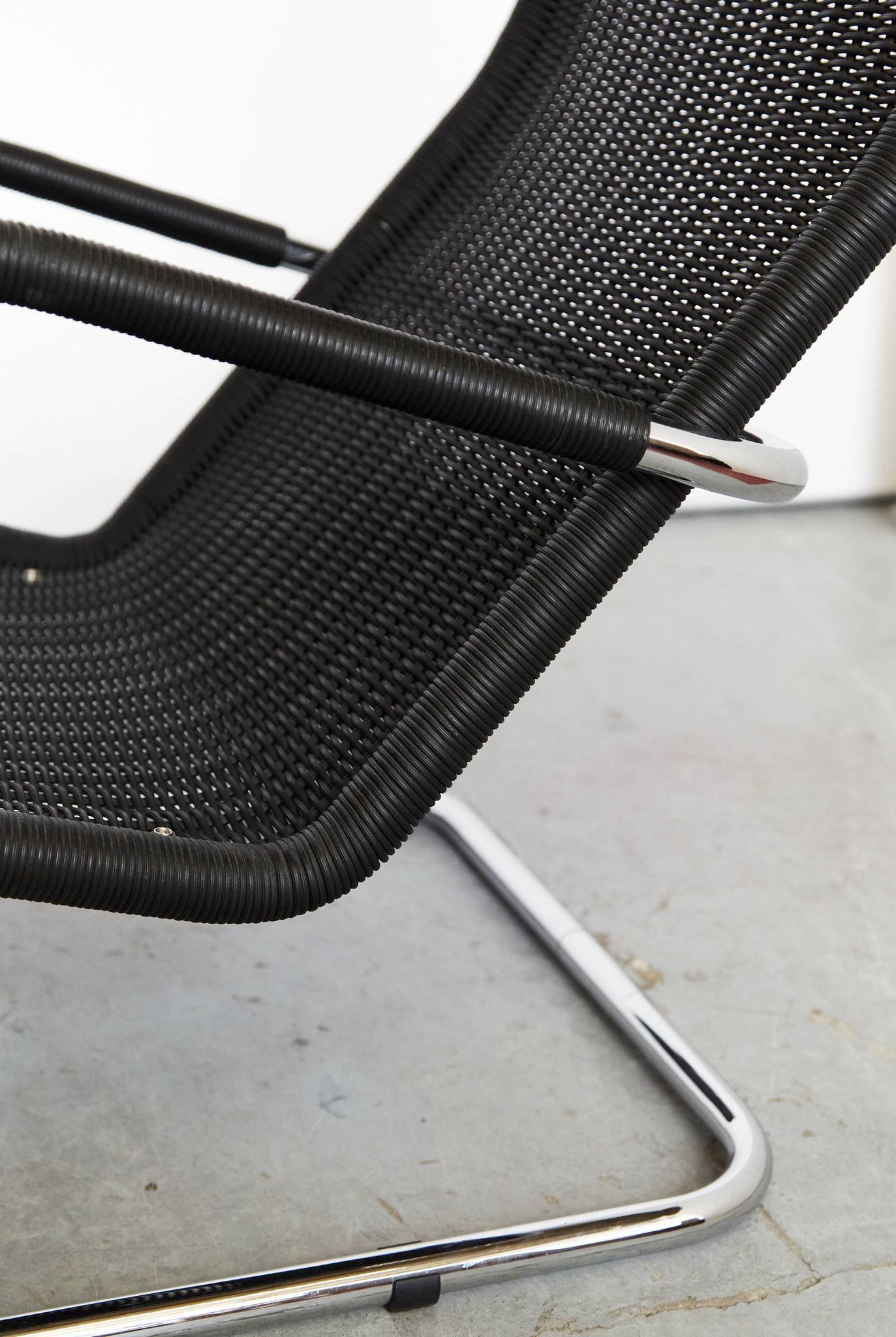 Anton Lorenz cantilever chair D35 & ottoman C35 for Tecta
