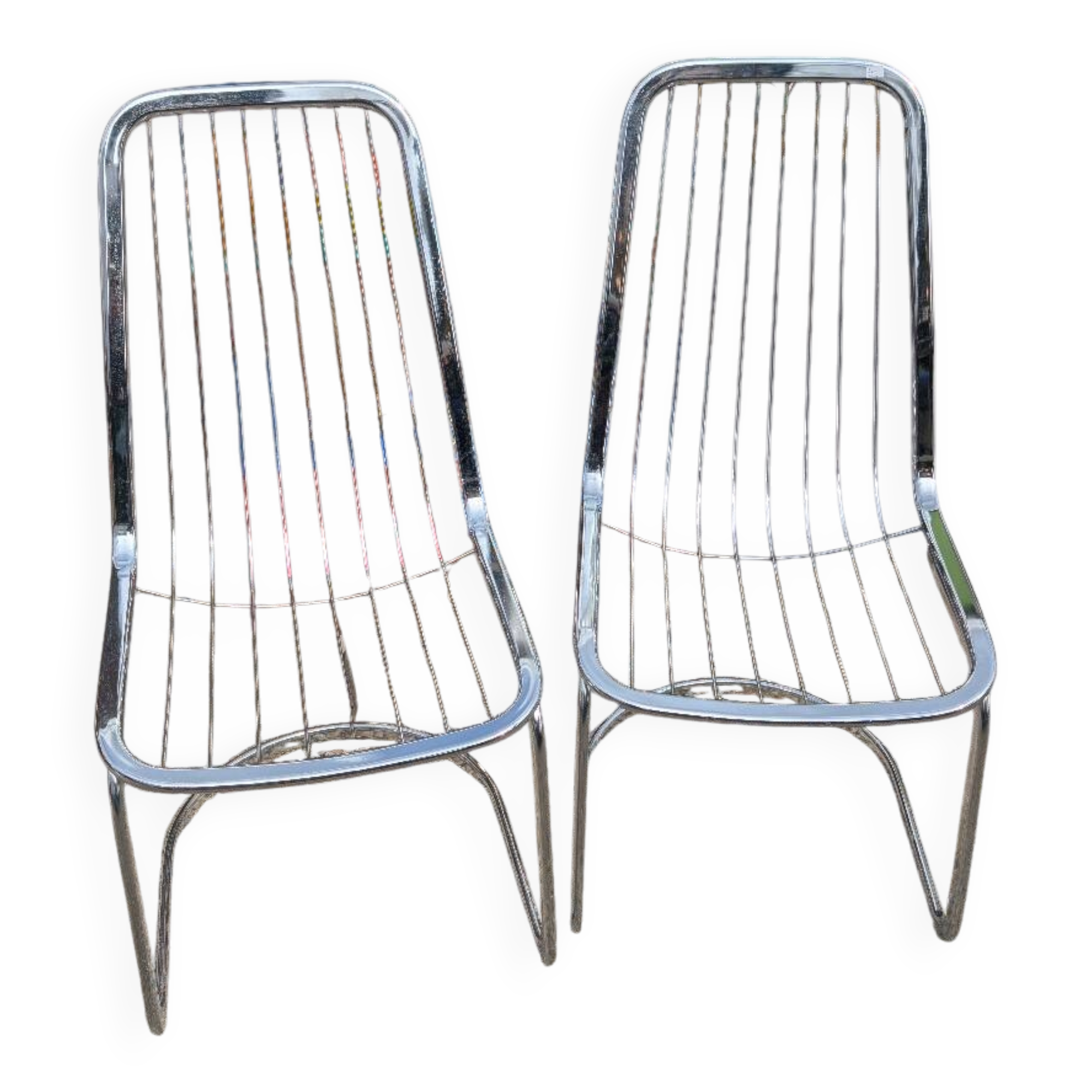 Pair of Gastone Rinaldi chairs