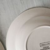 Set of 6 hollow plates Versailles
