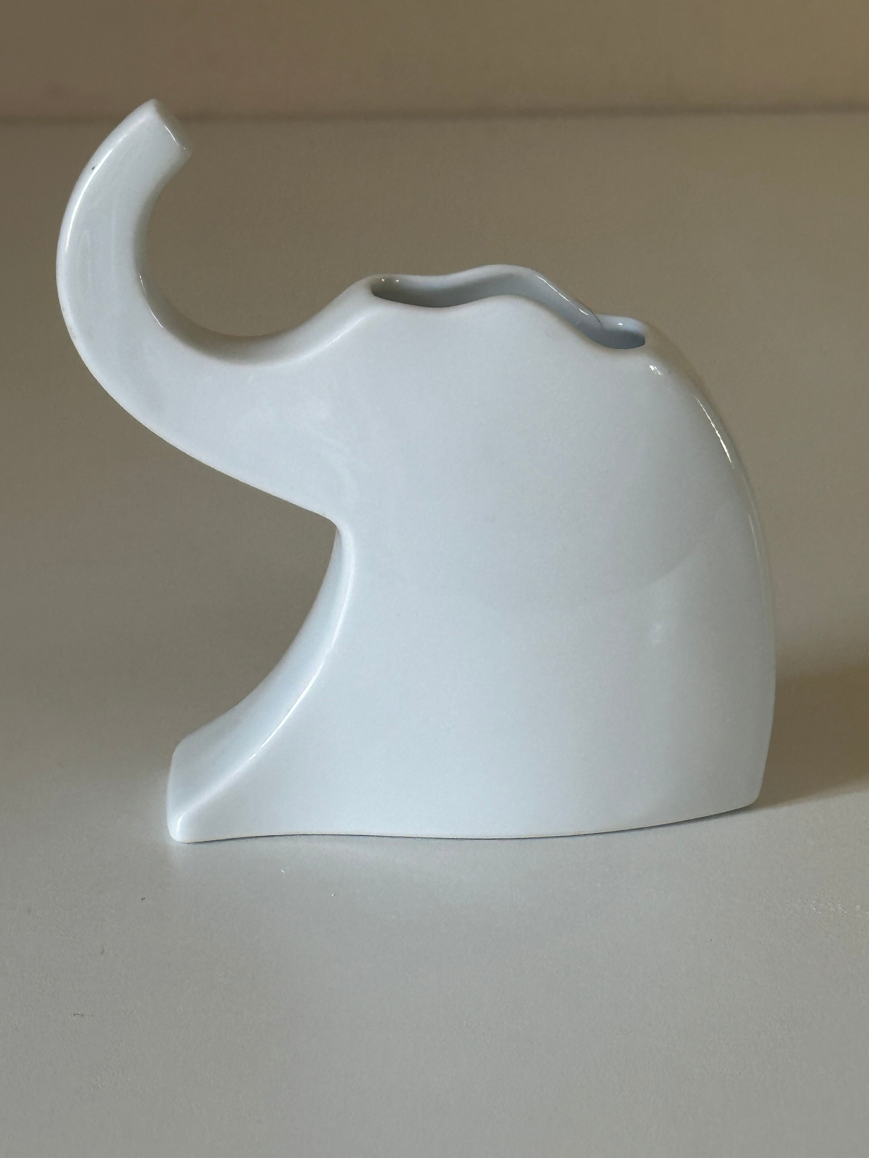 Vase éléphant rosenthal design vintage Annees 70