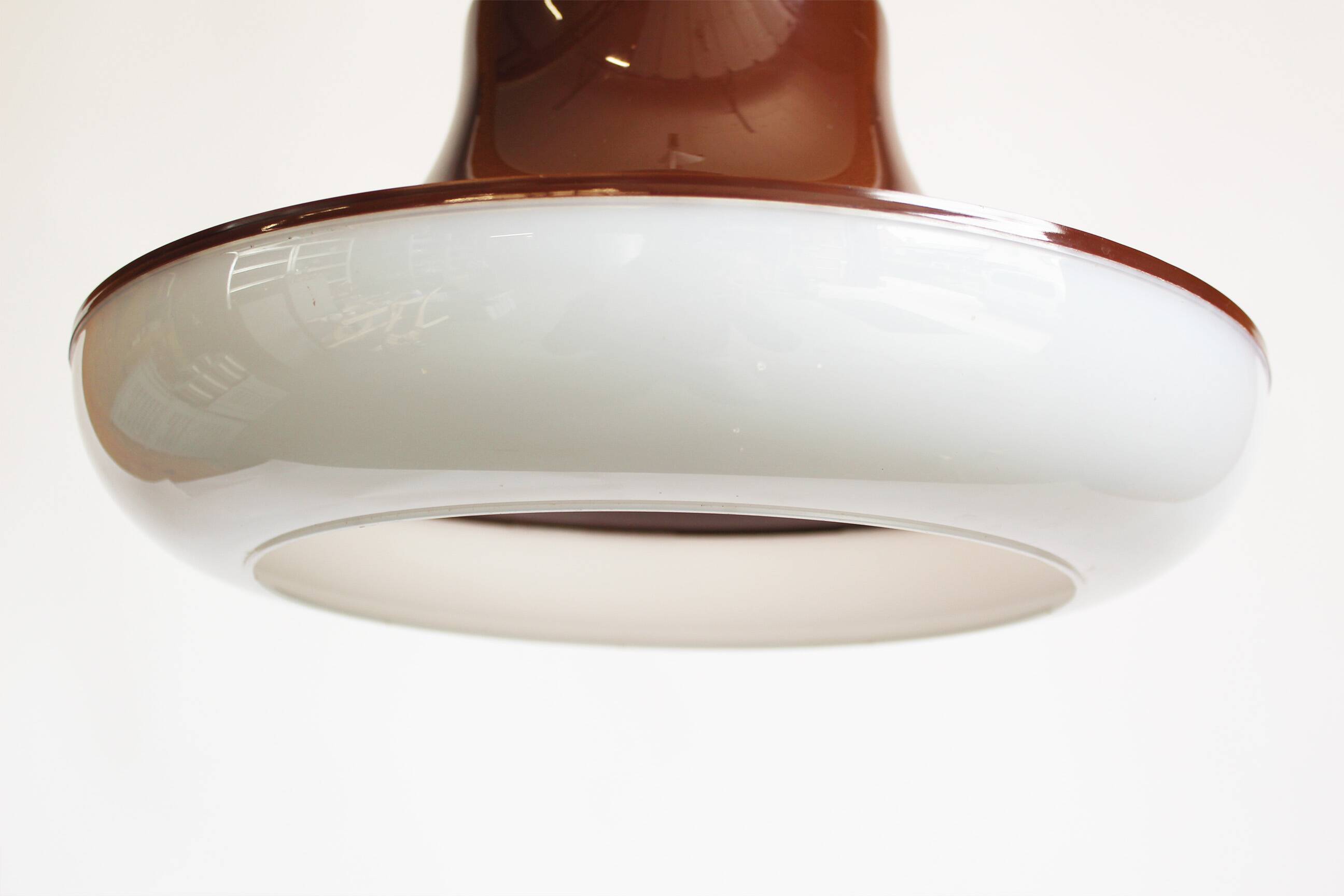 Spage Age Vintage Pop art pendant lamp by Massive, Belgium 1970's