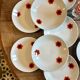 Lot de 11 assiettes creuses vintage, Scherzer Bavaria