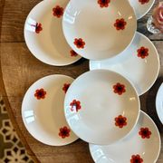 Set of 11 vintage deep plates, Scherzer Bavaria