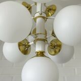 Sputnik Chandelier Vintage Pendant Light Large Hanging Lamp Space Age Style
