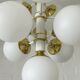 Sputnik Chandelier Vintage Pendant Light Large Hanging Lamp Space Age Style