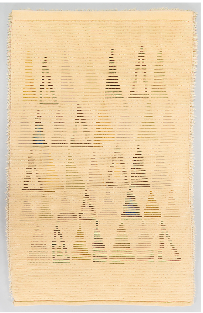 Scandinavian rug Rya by Maija Kolsi Makela, 160x100cm