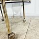 Brass bar cart / France, 1960s.
