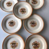 Lot of 7 plates
