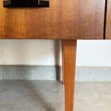 Vintage Scandinavian teak desk, year 60