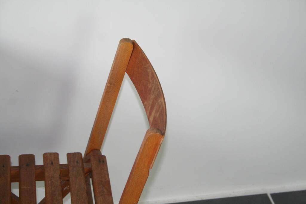 Folding children's desk and chair set