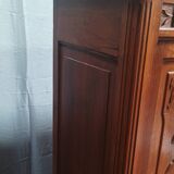 Louis XVI walnut bookcase