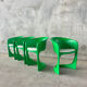Ensemble de quatre chaises Steen Ostergaard pour Cado, Danemark, 1974