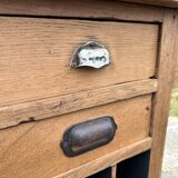 Solid oak counter