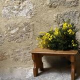 Mini wooden bench