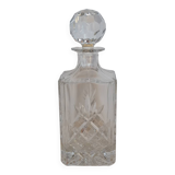Cut crystal whiskey decanter