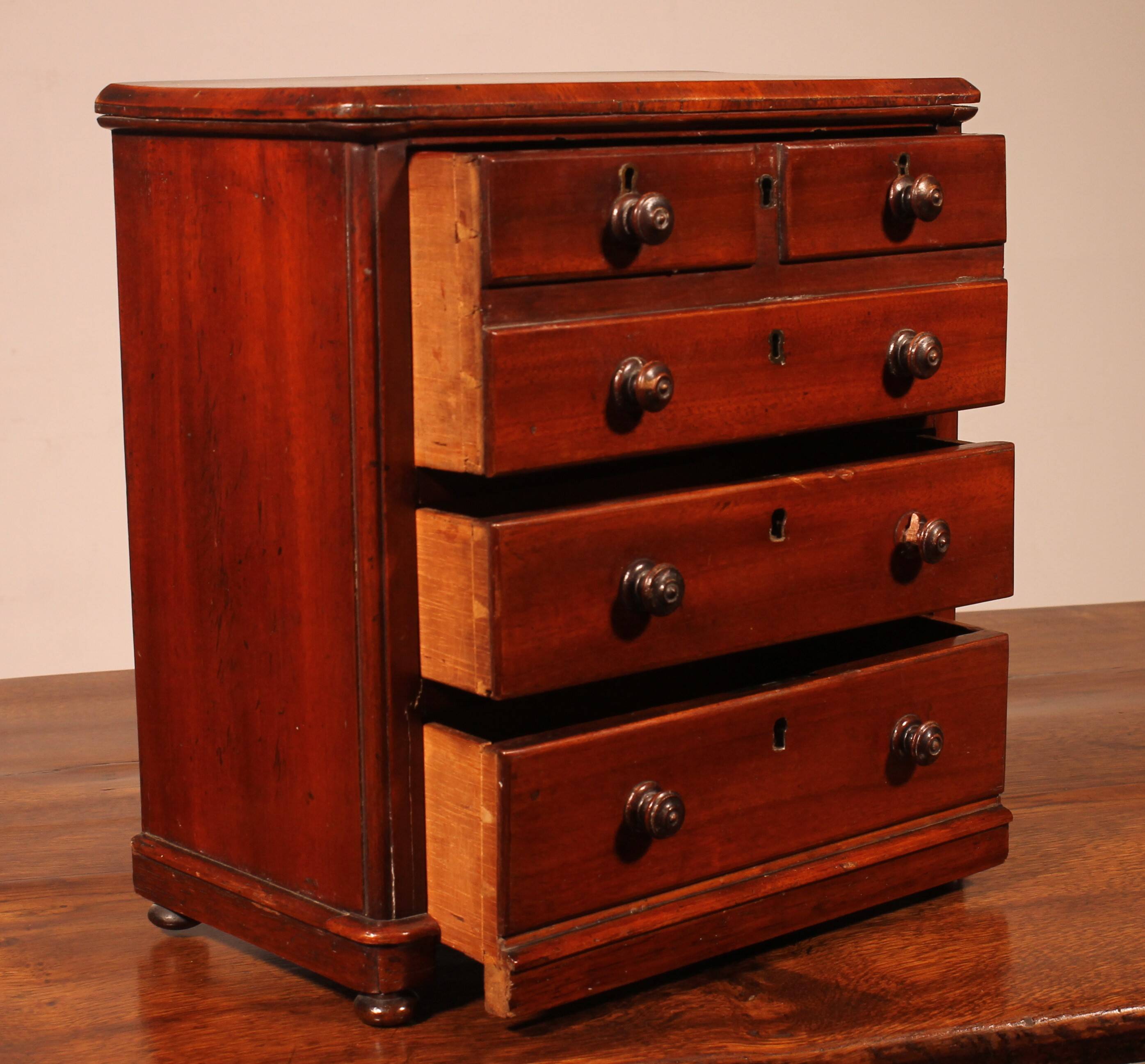19th Century Mahogany Master Commode