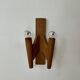 Vintage wooden wall sconce, France, 1950