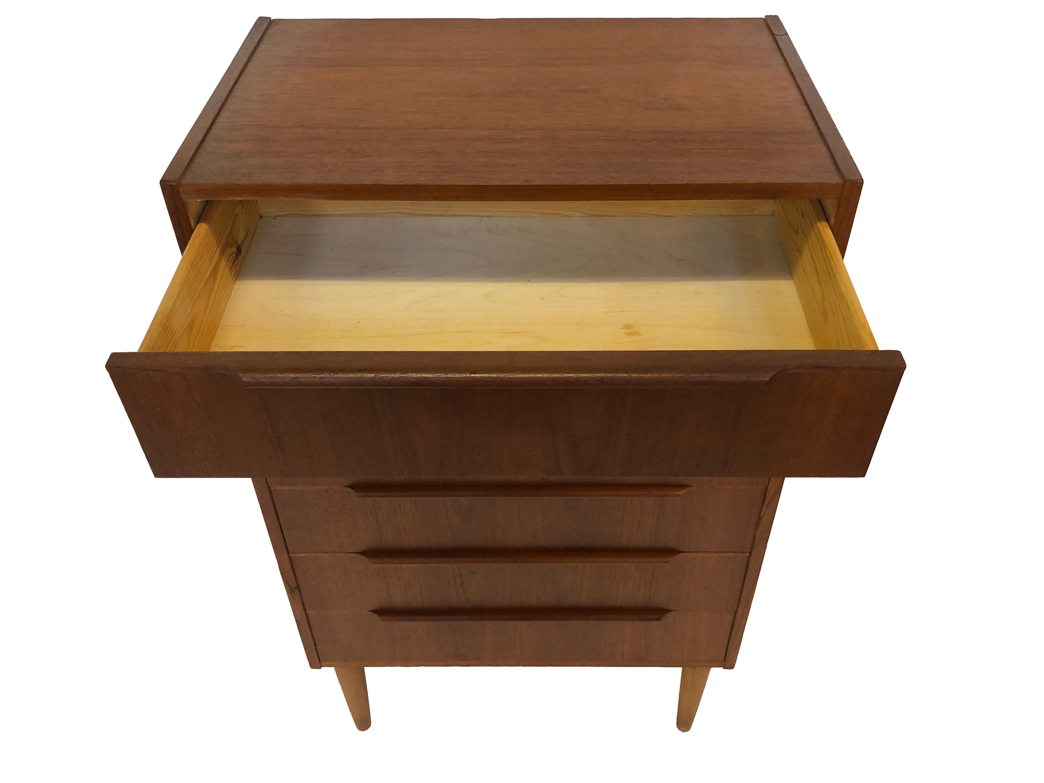 Convenient dresser vintage danish design teak
