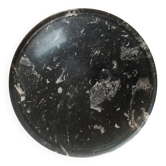 Vintage black marble bowl 1970 Inactive