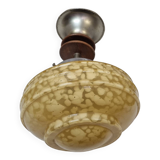 Art Deco opaline suspension