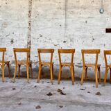 Set of 6 Baumann bistro chairs