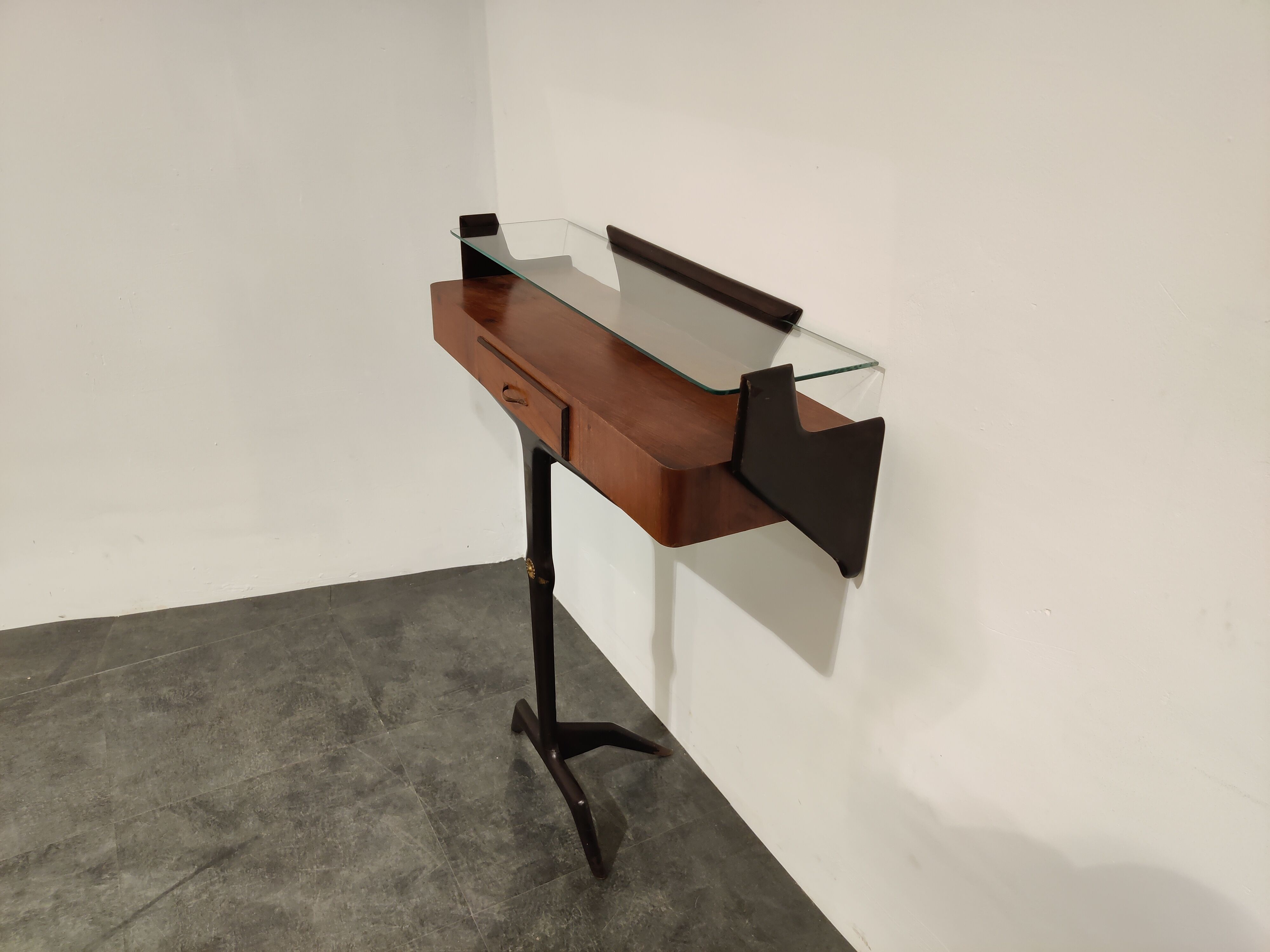 Mid century italian console table 1950s