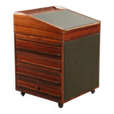 1960s desk chest of drawers