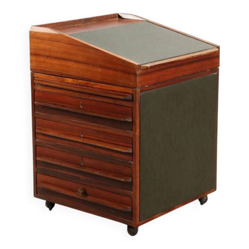1960s desk chest of drawers