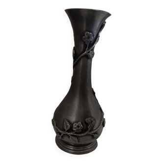 Pewter vase