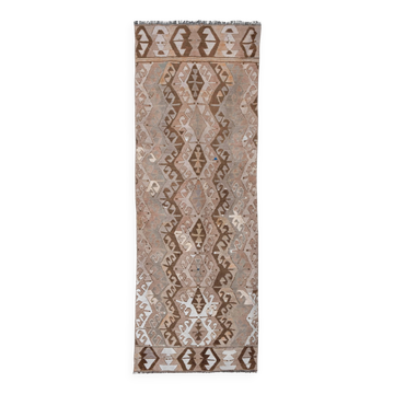 Tapis de couloir turc vintage 86x215 cm