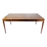Dining Table With Extension Made In Rosewood By Johannes Andersen From 1960