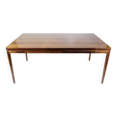 Dining Table With Extension Made In Rosewood By Johannes Andersen From 1960