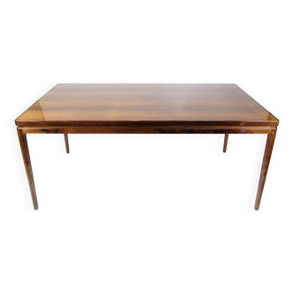 Table à manger avec rallonge en palissandre par Johannes Andersen, 1960