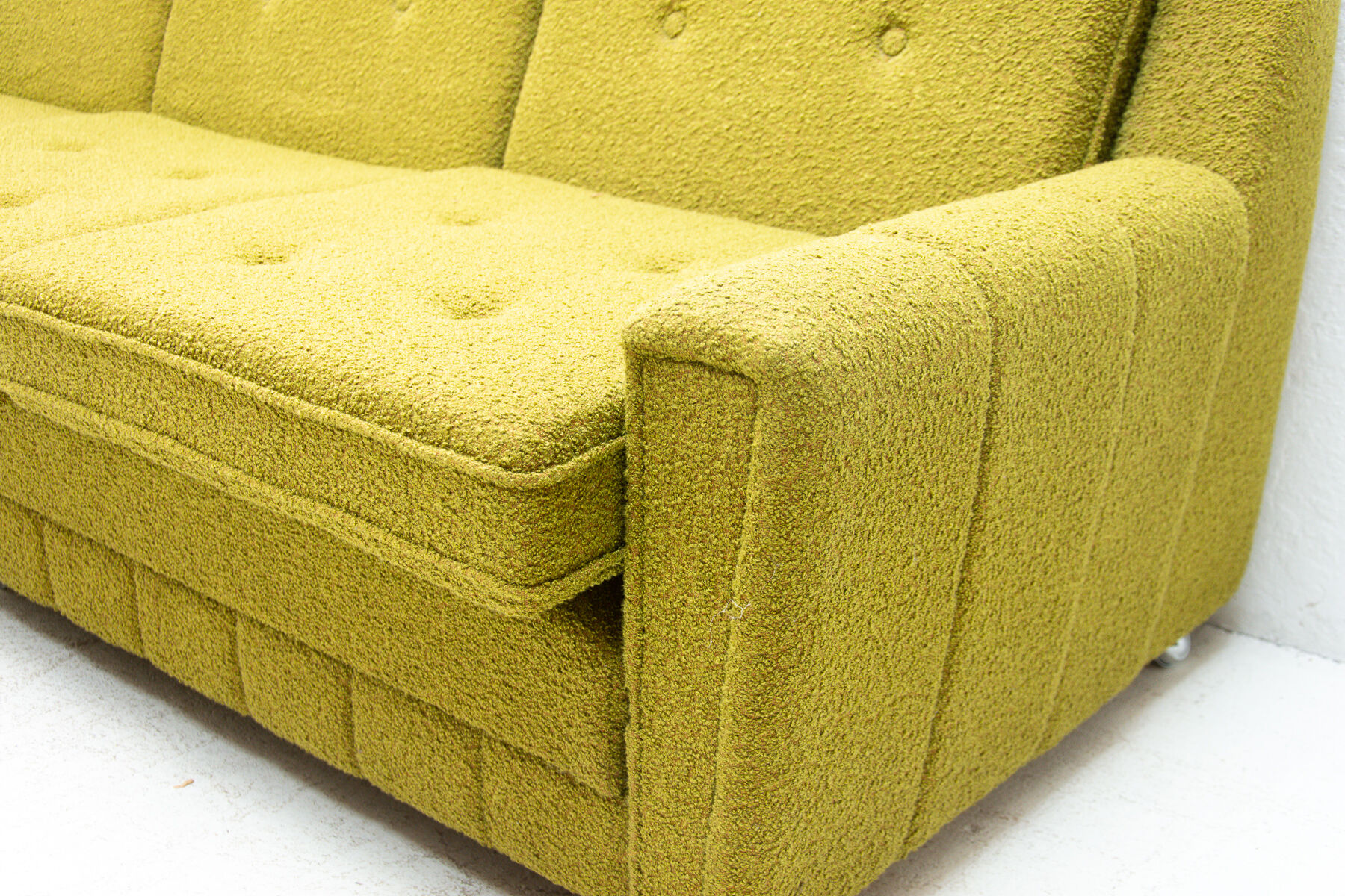 Eastern bloc vintage living room set, Czechoslovakia, 1970