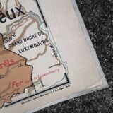 Old Vidal Lablache map: Belgium.
