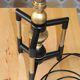 Lamp to pose 70s black and gold