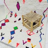 Tapis berbère marocain coloré 240 x 135cm