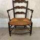 Fauteuil paillé Provençal du XVIII Eme siècle