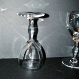 Set of 11 second-choice SAINT-LOUIS crystal wine glasses 15.5cm