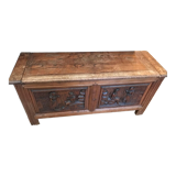 Large wooden chest