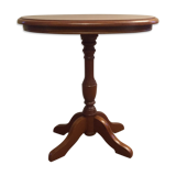Oval pedestal table