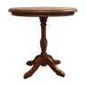 Oval pedestal table
