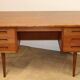 Scandinavian double-sided teak desk, 1960