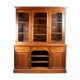 Large mahogany bookcase or display case - Louis Philippe period - 19th France