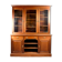 Large mahogany bookcase or display case - Louis Philippe period - 19th France