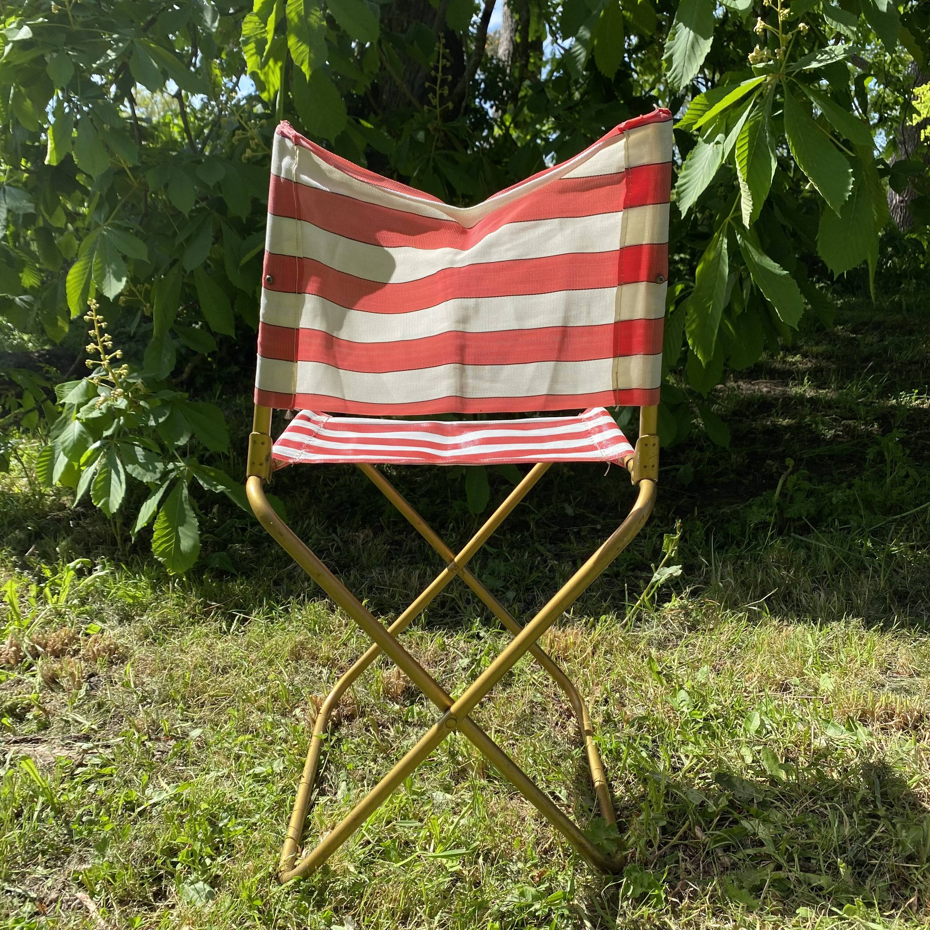Vintage Folding Camping Chair