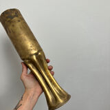 Shell casing vase