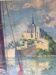 Original poster "Mont Saint-Michel" Marin, Sailing 62x100cm 1947
